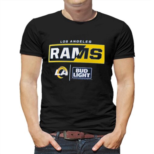 Los Angeles Rams Fanatics Branded Nfl X Bud Light T-shirt