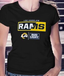 Los Angeles Rams Fanatics Branded Nfl X Bud Light T-shirt Los Angeles Rams Fanatics Branded Nfl X Bud Light T-shirt