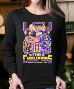 Louisiana State University Tigers Mens Baseball And Womens Basketball National Champions 2023 Shirt 4