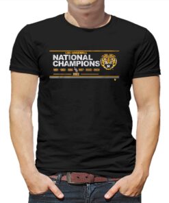 Lsu Baseball National Champions Sign Shirt