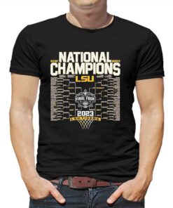 Lsu Tigers National Champions 2023 Bracket Shirt Lsu Tigers National Champions 2023 Bracket Shirt
