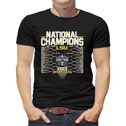 Lsu Tigers National Champions 2023 Bracket Shirt