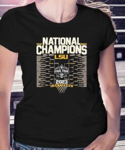 Lsu Tigers National Champions 2023 Bracket Shirt Lsu Tigers National Champions 2023 Bracket Shirt