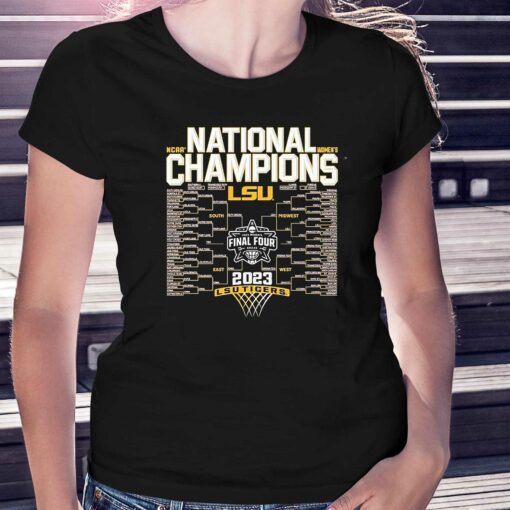 Lsu Tigers National Champions 2023 Bracket Shirt