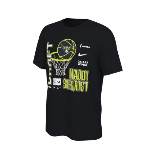 Maddy Siegrist Dallas Wings Nike Unisex 2023 Wnba Draft Name Number T-shirt