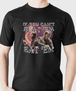 Mads Mikkelsen Hannibal If You Cant Beat Em Eat Em T-shirt