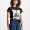 “Fashion Forward In Paris” 14A Naive Drawing Watercolor Woman Floral Illustration …By Carraann Classic T-Shirt Unisex Sweatshirt
