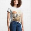 001 Cute Zebra In A Serengeti Scene Classic T-Shirt Hoodie
