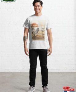 001 Cute Zebra In A Serengeti Scene Classic T Shirt Hoodie 3