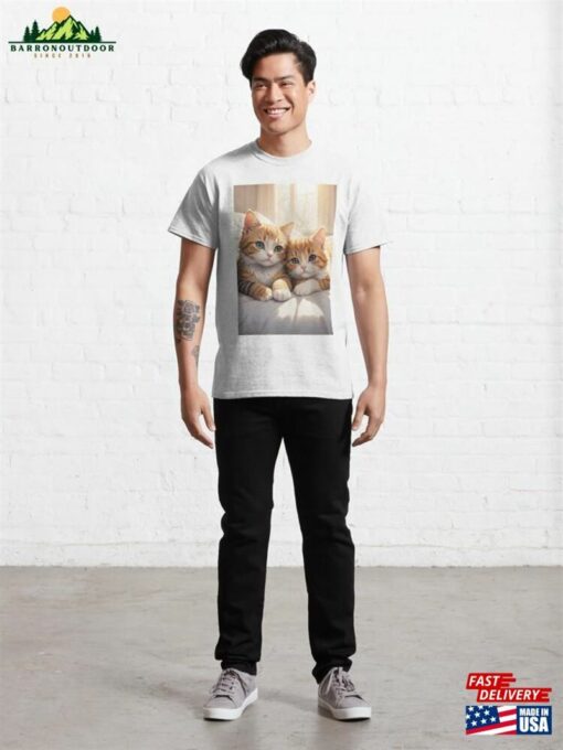 002 Cute Cats Classic T-Shirt Hoodie