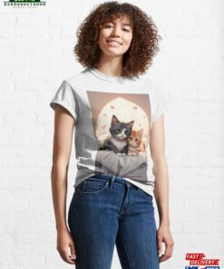004 Cute Cats Classic T-Shirt Unisex 004 Cute Cats Classic T-Shirt Unisex