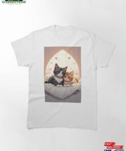 004 Cute Cats Classic T-Shirt Unisex