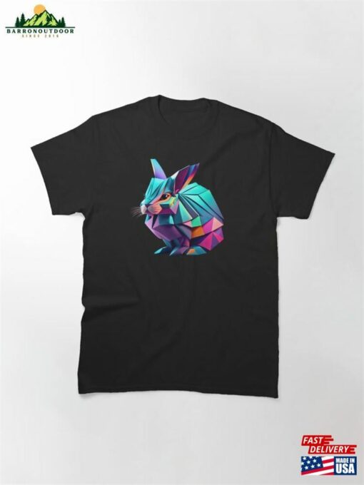 1 Rabbit In Paper Art Style Newest T Hoodie T-Shirt