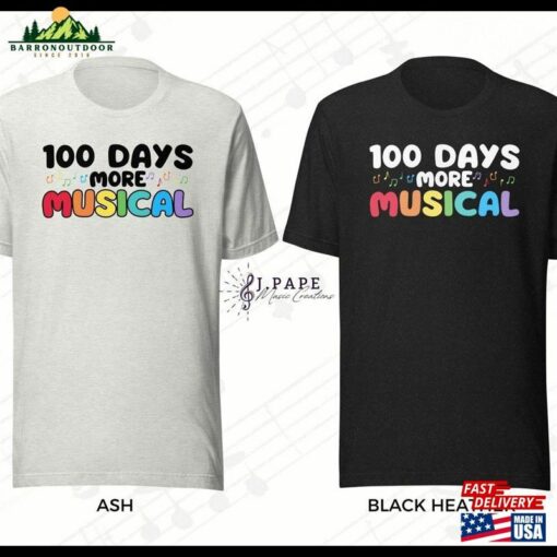 100 Days More Musical T-Shirt Classic