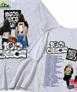 100 Gecs Shirt 2023 Tour Fan Hoodie Sweatshirt