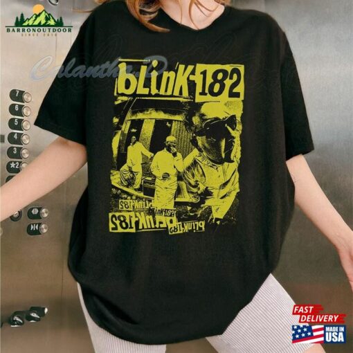 182 World Tour 2023 Shirt Comfort Blink T-Shirt Band Tee Classic Sweatshirt