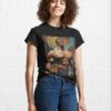 1960S Psychedelic Bodybuilder Illustration Classic T-Shirt Hoodie