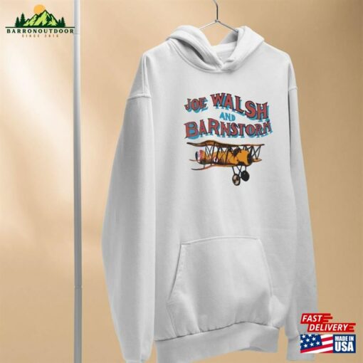 1973 Joe Walsh Barnstorm Vtg Concert Tour Limited Edition Sweatshirt Hoodie Or T Classic