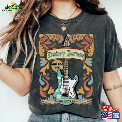 1978 1979 Daisy Jones And The Six Aurora T-Shirt World Tour 2023 Shirt Tee Hoodie