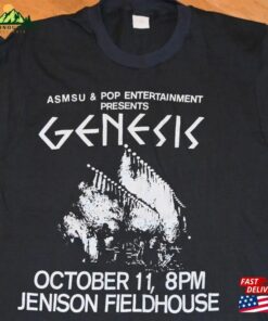 1978 Genesis Vintage Rare! 70’S Rock Concert Usa Tour Phil Collins Peter Gabriel Tee T Shirt (S M) Medium 1970’S 80’S Unisex Sweatshirt