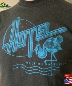 1980 Hotel Half Moon Silver Rare Birmingham Alabama Band Tee Vintage 80'S 1980S Power Pop Soft Rock Music T Shirt Size Small Medium Hoodie Sweatshirt 3