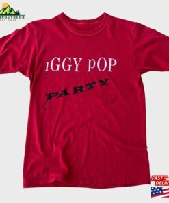 1981 Iggy Pop Uk Tour Vintage Band Rock Tee Shirt T-Shirt Sweatshirt