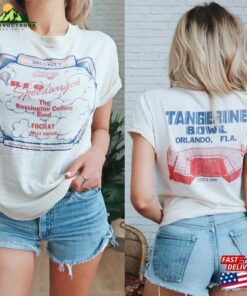 1981 Reo Speedwagon Concert Tee The Rossington Collins Band Foghat Billy Squier Tangerine Bowl Rock Superbowl Security T-Shirt Hoodie