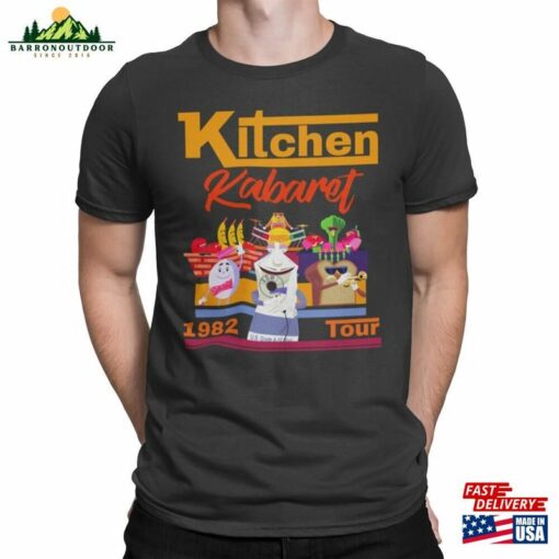 1982 Retro Kitchen Kabaret Tour Unisex Shirt Classic Hoodie