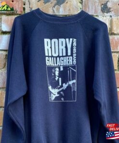 1982 Rory Gallagher And His Band Jinx Album Vintage Sweatshirt True Hoodie Classic