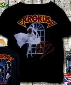 1984 Krokus The Blitz Tour Shirt Vintage Unisex Gift For Fans Tee Band T-Shirt Classic 1984 Krokus The Blitz Tour Shirt Vintage Unisex Gift For Fans Tee Band T-Shirt Classic