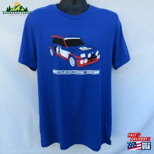 1985 Renault R5 Maxi Turbo Corsica Rally Race Winner T-Shirt Classic