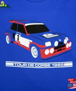 1985 Renault R5 Maxi Turbo Corsica Rally Race Winner T-Shirt Classic