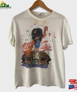 1987 Motley Crue Vintage Tour Band Rock Tee Shirt Hoodie Unisex