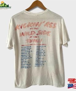 1987 Motley Crue Vintage Tour Band Rock Tee Shirt Hoodie Unisex 4