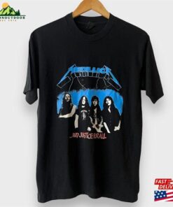 1988 Metallica And Justice For All Vintage Tour Band Rock Tee Shirt T-Shirt Hoodie