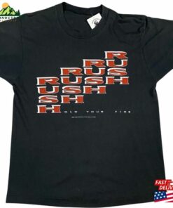 1988 Rush Hold Your Fire Tour Concert T-Shirt Sweatshirt