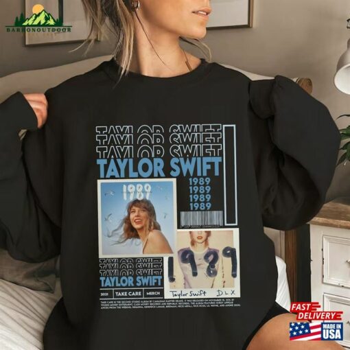 1989 Album Unisex Sweatshirt Swiftie Vintage Shirt The Eras Tour 2023 T-Shirt Classic