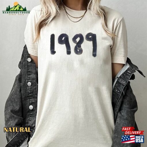 1989 Music Album Sweatshirt 2023 Vintage Concert Shirt Merch Inspired Tshirt Classic Unisex