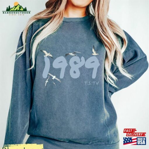 1989 Seagulls Sweatshirt Swiftie Era Sweater Unisex Classic