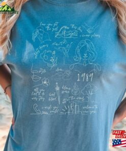 1989 Shirt Tracklist Era Classic Sweatshirt 1989 Shirt Tracklist Era Classic Sweatshirt