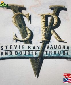 1989 Stevie Ray Vaughan Tour T Shirt Hoodie 3