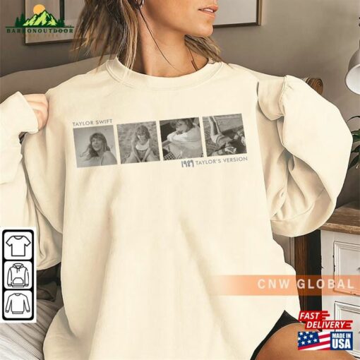 1989 Taylor’s Version Photo T-Shirt Swift Music Eras Tour 2023 Sweatshirt Classic