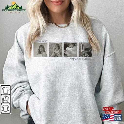 1989 Taylor’s Version Photo T-Shirt Swift Music Eras Tour 2023 Sweatshirt Hoodie Unisex