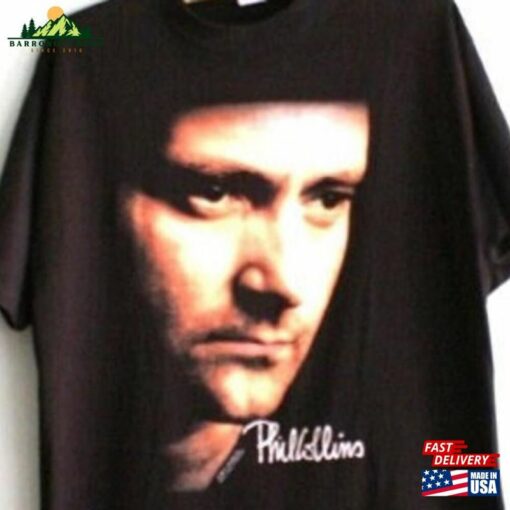 1990 Phil Collins World Tour T-Shirt Vintage Sweatshirt Hoodie