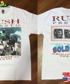 1990 Rush Presto North American Tour T-Shirt Sold Out Sweatshirt Hoodie