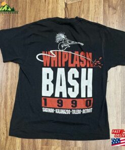 1990 Ted Nugent Seasons Greetings Whiplash Bash 50 Vintage T-Shirt Size S (M) Santa Claus Christmas Hoodie Classic 2 1990 Ted Nugent Seasons Greetings Whiplash Bash 50 Vintage T Shirt Size S M Santa Claus Christmas Hoodie Classic 3