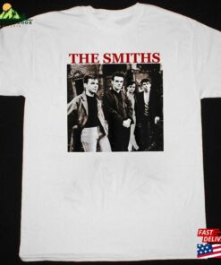 1990S The Smiths Vintage Rock Concert Tour White T-Shirt Sweatshirt Tank Top Hoodies Unisex Size S 4Xl Adult High Quality Best Gift Hoodie