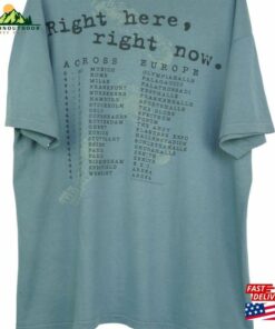 1990S Vintage Tour Shirt 1993 Van Halen Right Here Now Europe Sweatshirt Unisex 3 1990S Vintage Tour Shirt 1993 Van Halen Right Here Now Europe Sweatshirt Unisex 4