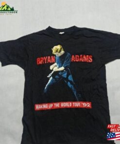 1992 Bryan Adams World Tour T-Shirt Vintage Shirt Band Classic Sweatshirt 3 1992 Bryan Adams World Tour T Shirt Vintage Shirt Band Classic Sweatshirt 4