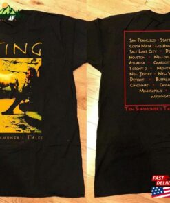 1993 Sting Ten Summoner’s Tales World Tour Concert T-Shirt Sweatshirt Hoodie